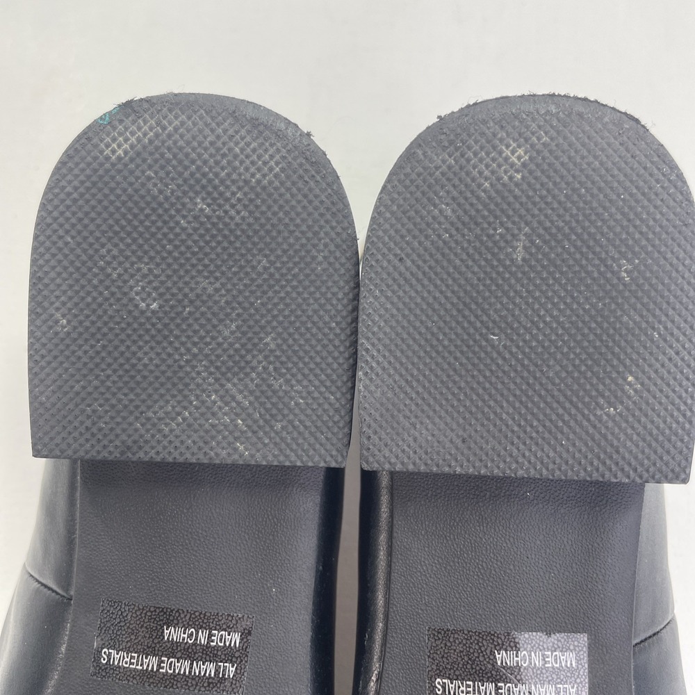 DV By Dolce‎ Vita Ballet Flats 7 Black Square Toe Ankle Buckle Flat Trevor - Picture 8 of 10